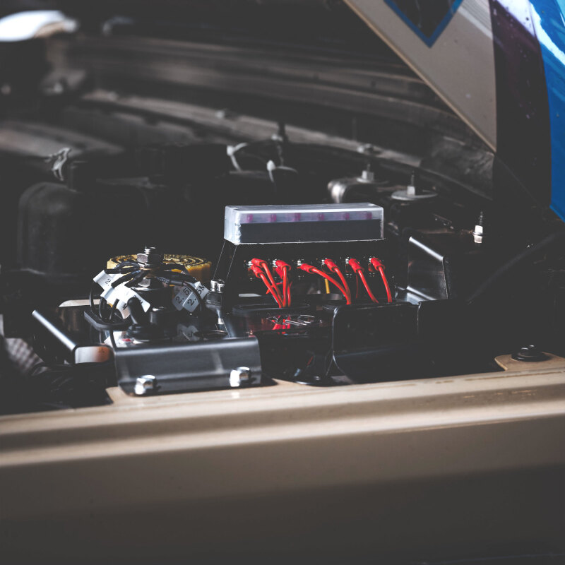 Jeep Wrangler Cyclone LED Engine Tray Kit - KC HiLiTES - Cyclone LED - `18-`27